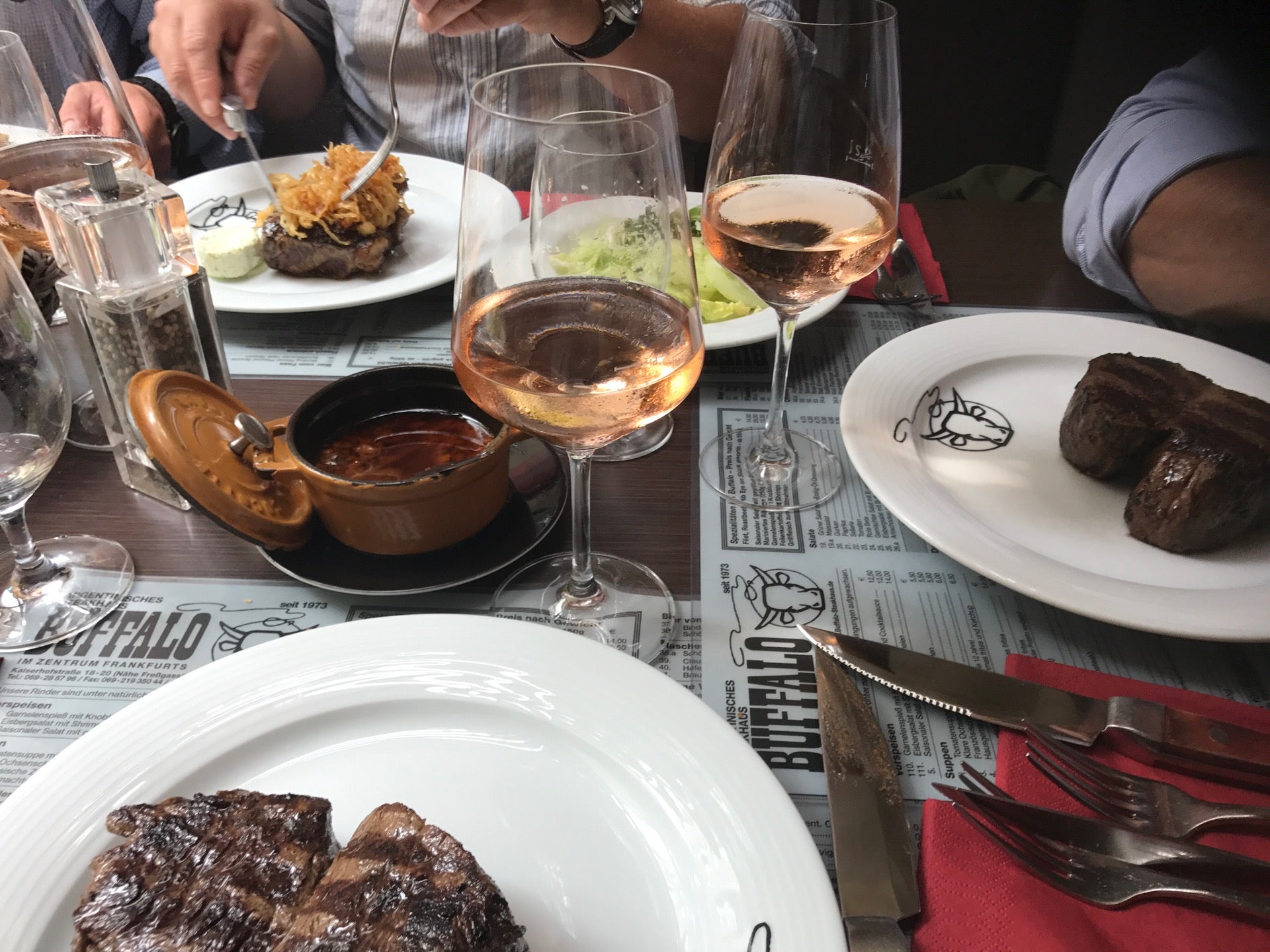 Buffalo Steakhaus Kaiserhofstraße Frankfurt Am Main Speisekarte von Buffalo Steakhaus in Frankfurt am Main