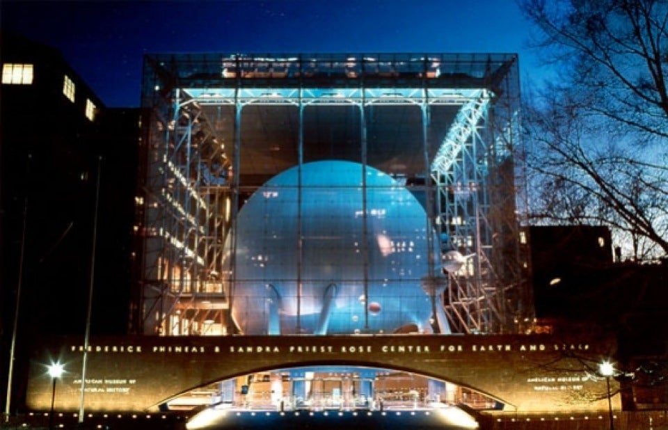 hayden planetarium tour