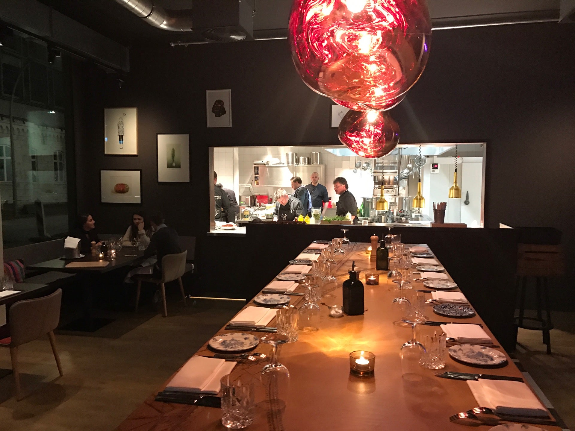 Speisekarte von Basil und Mars in Hamburg