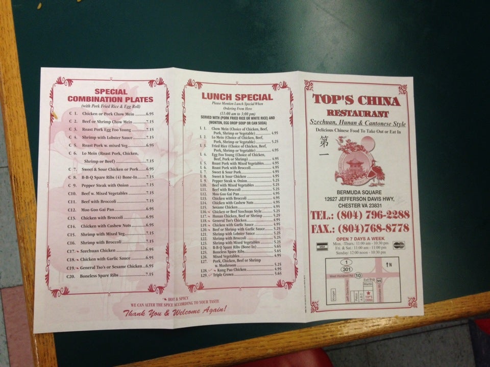 Top S China Restaurant In Chester Pa Reviews On Winnie