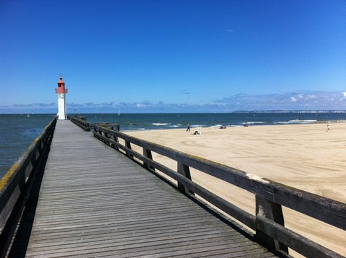 Plage De Trouville Sur Mer Beach In Trouville Sur Mer