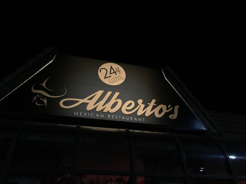 Alberto's menu – SLC menu