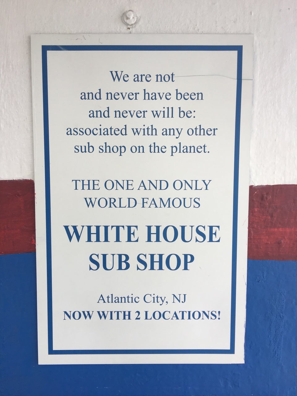 Photo of White House Sub Shop