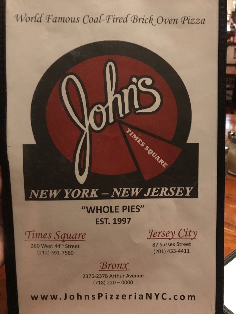 Photo of John's Pizzeria Times Square