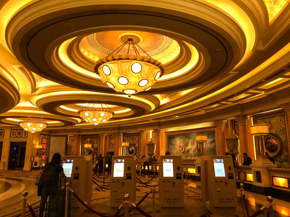Interior of Caesars Palace Hotel