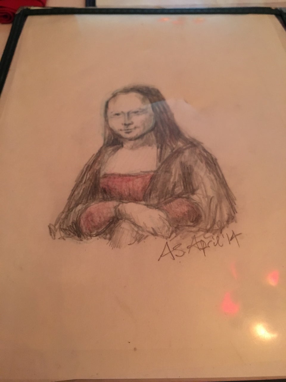 Photo of Mona Lisa