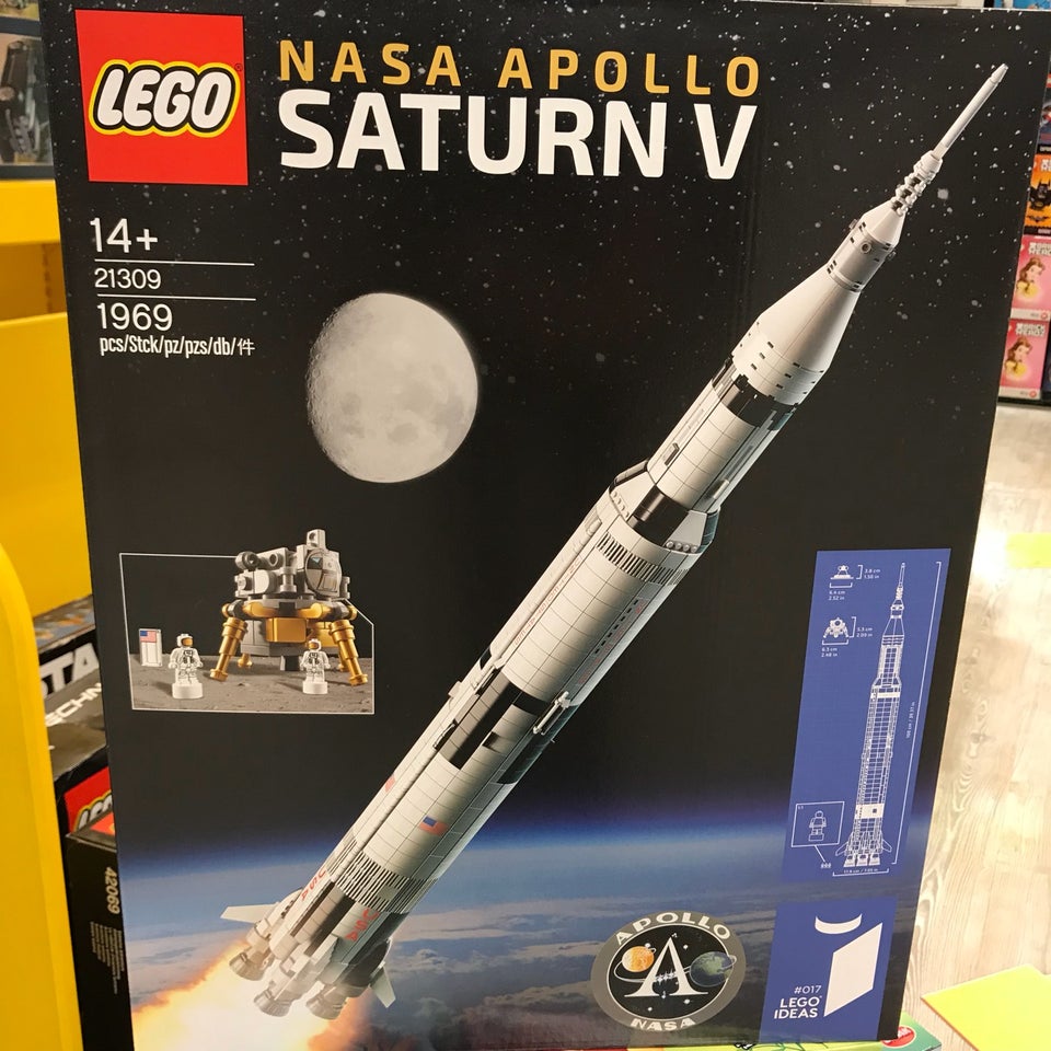 lego saturn v el corte ingles