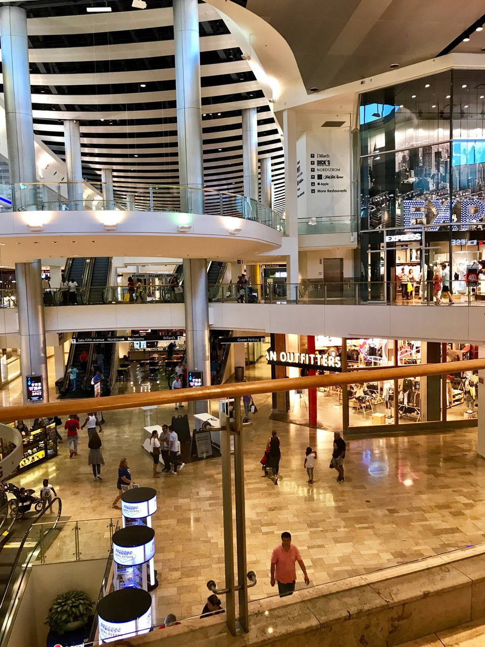 The interior of the Fashion Show Mall at 3200 S. Las Vegas Blvd