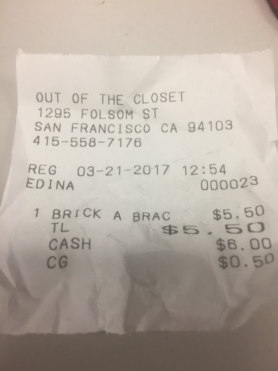 Photo of Out of the Closet - Folsom