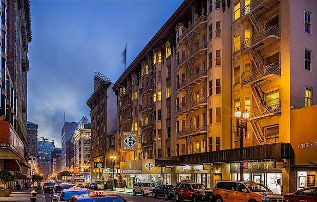 Downtown San Francisco Union Square Hotel - Galleria Park Hotel. Only 5  Minutes Walk.